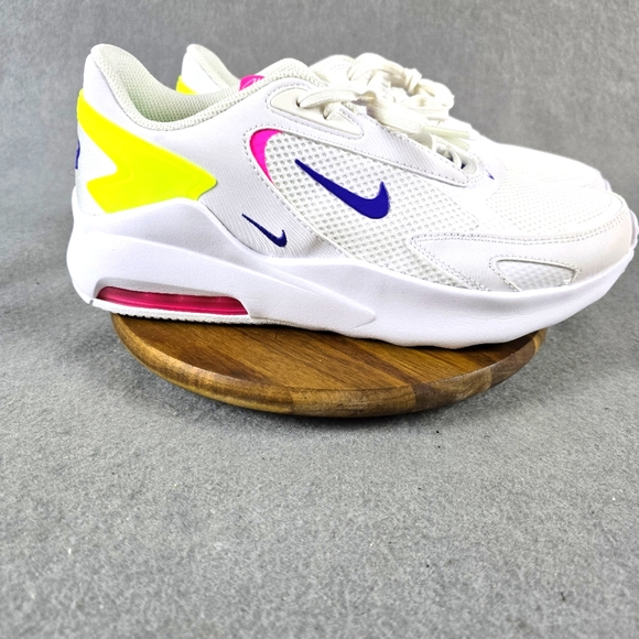 Nike womens air max bolt, amd white indigo burst pink blast siz 10 sneakers shoe - Picture 1 of 9